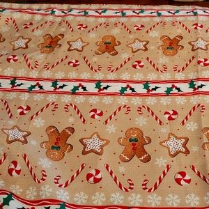 Christmas Gingerbread theme Tablecloth